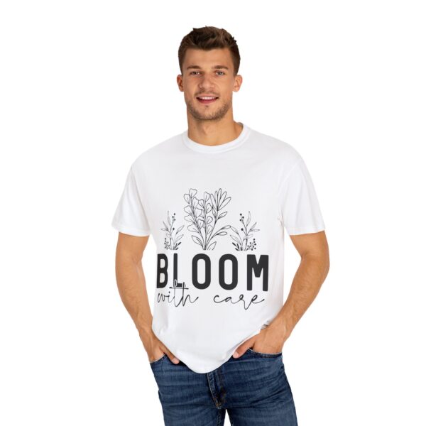 Bloomin' Care Unisex Garment-Dyed T-Shirt - Perfect for Nature Lovers