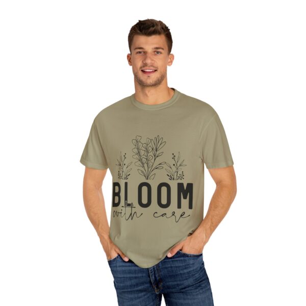 Bloomin' Care Unisex Garment-Dyed T-Shirt - Perfect for Nature Lovers