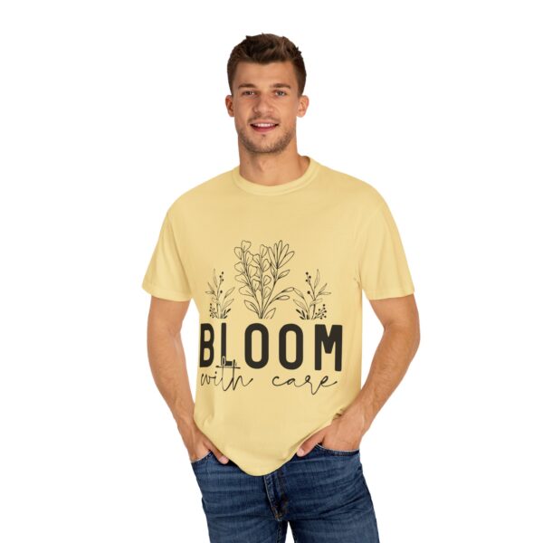 Bloomin' Care Unisex Garment-Dyed T-Shirt - Perfect for Nature Lovers