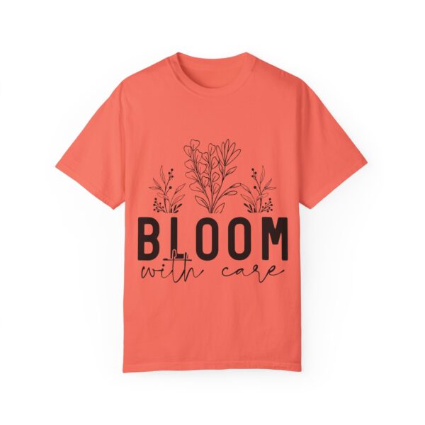 Bloomin' Care Unisex Garment-Dyed T-Shirt - Perfect for Nature Lovers