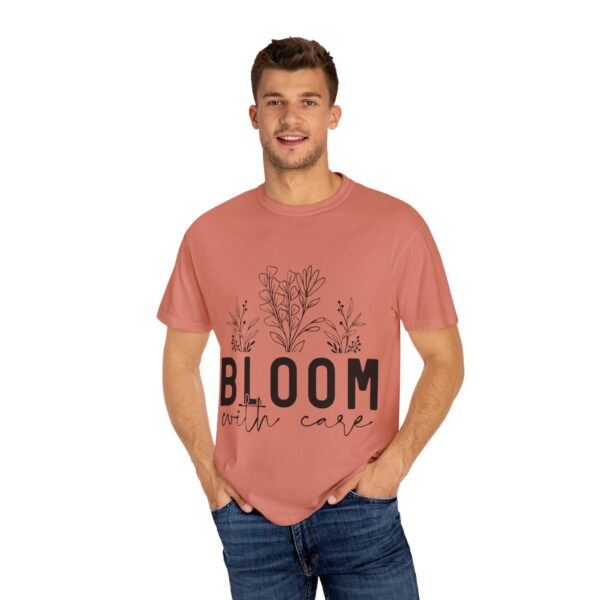 Bloomin' Care Unisex Garment-Dyed T-Shirt - Perfect for Nature Lovers