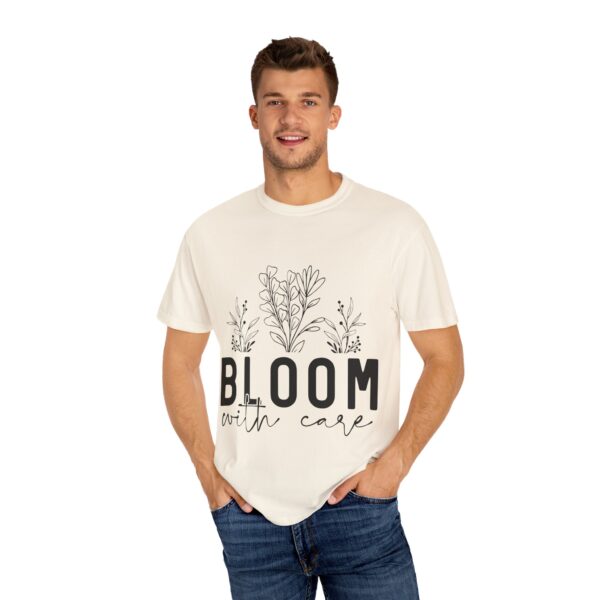 Bloomin' Care Unisex Garment-Dyed T-Shirt - Perfect for Nature Lovers