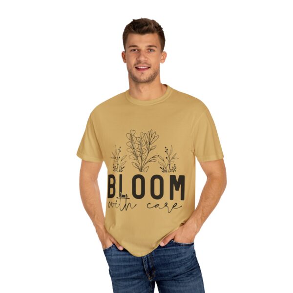 Bloomin' Care Unisex Garment-Dyed T-Shirt - Perfect for Nature Lovers