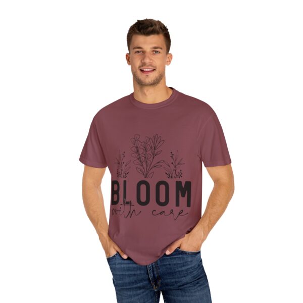 Bloomin' Care Unisex Garment-Dyed T-Shirt - Perfect for Nature Lovers