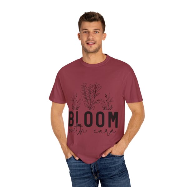 Bloomin' Care Unisex Garment-Dyed T-Shirt - Perfect for Nature Lovers