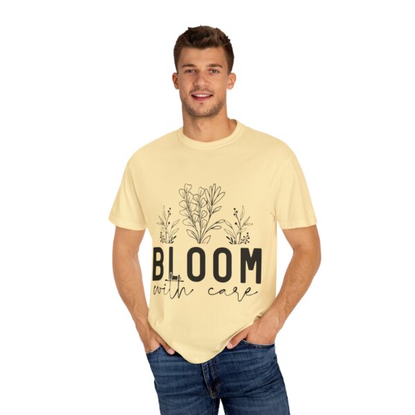 Bloomin' Care Unisex Garment-Dyed T-Shirt - Perfect for Nature Lovers